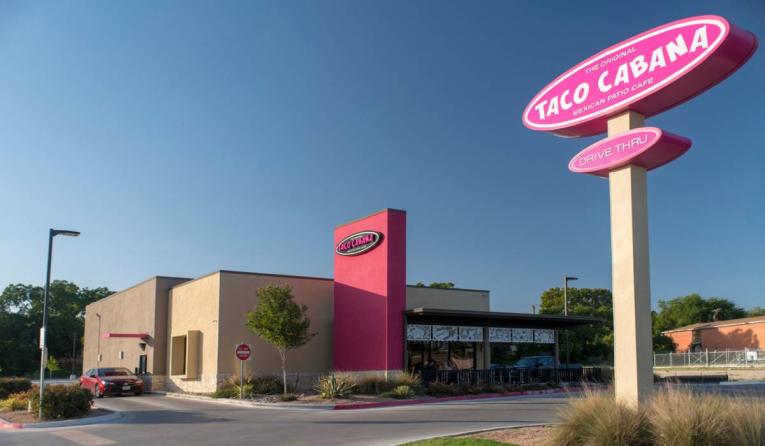 Taco cabana restaurant exterior